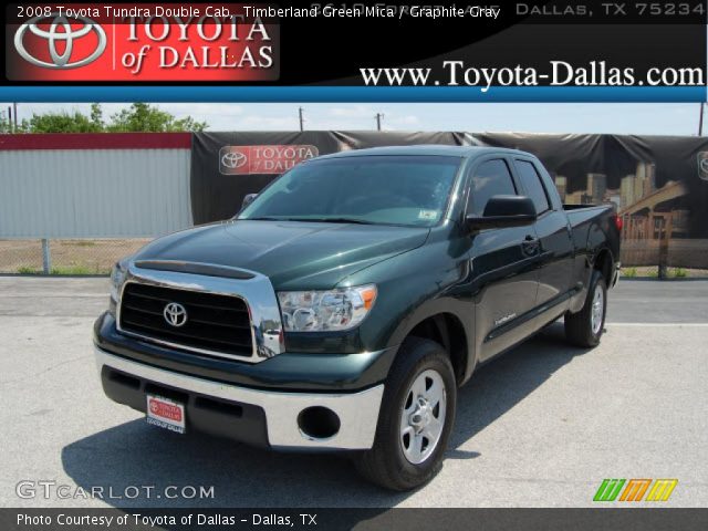 2008 Toyota Tundra Double Cab in Timberland Green Mica
