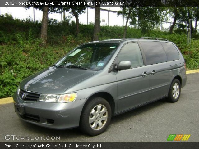 2002 Honda Odyssey EX-L in Granite Green Metallic