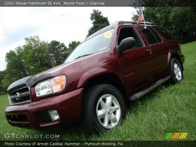 2002 Nissan Pathfinder SE 4x4 in Merlot Pearl