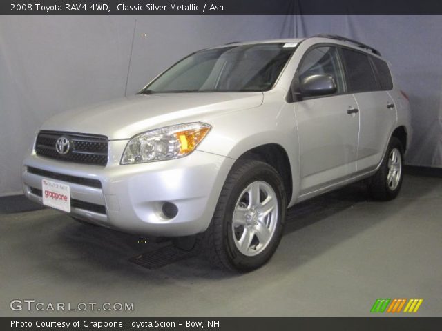 2008 Toyota RAV4 4WD in Classic Silver Metallic