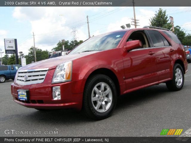 2009 Cadillac SRX 4 V6 AWD in Crystal Red