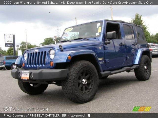 Deep water blue pearl jeep wrangler unlimited #5