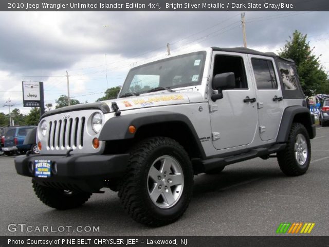 2010 Jeep Wrangler Unlimited Islander Edition 4x4 in Bright Silver Metallic
