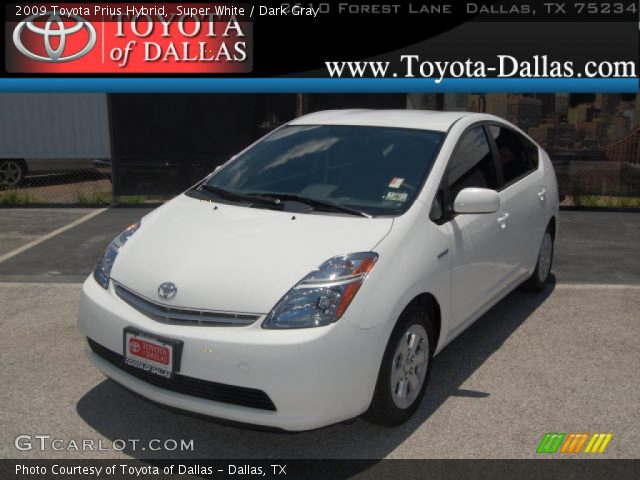2009 Toyota Prius Hybrid in Super White