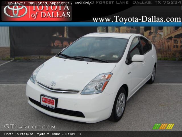 2009 Toyota Prius Hybrid in Super White