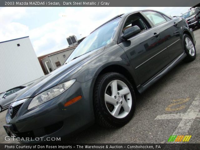 2003 Mazda MAZDA6 i Sedan in Dark Steel Metallic