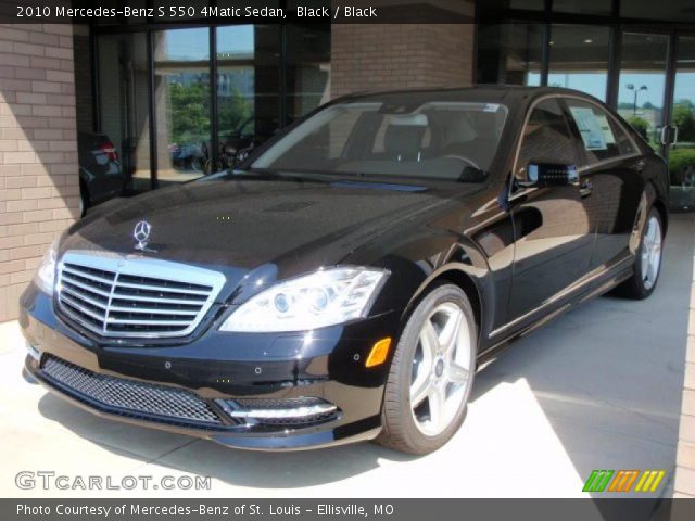 2010 Mercedes-Benz S 550 4Matic Sedan in Black