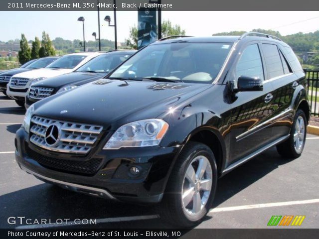 2011 Mercedes-Benz ML 350 4Matic in Black