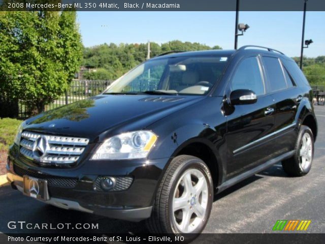 2008 Mercedes-Benz ML 350 4Matic in Black