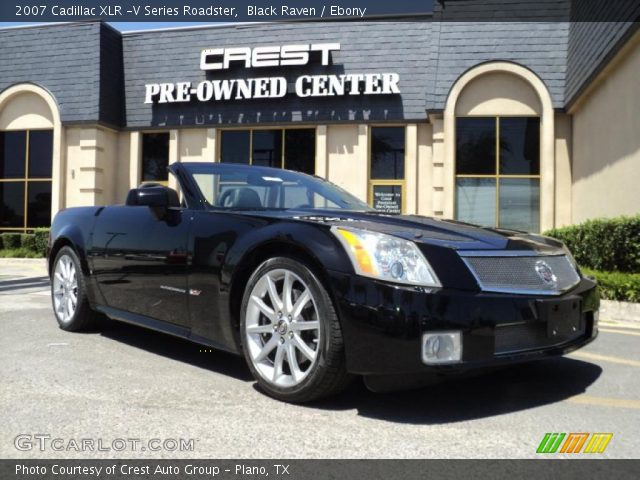 2007 Cadillac XLR -V Series Roadster in Black Raven