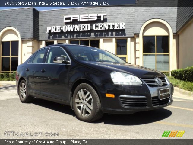 2006 Volkswagen Jetta 2.5 Sedan in Black