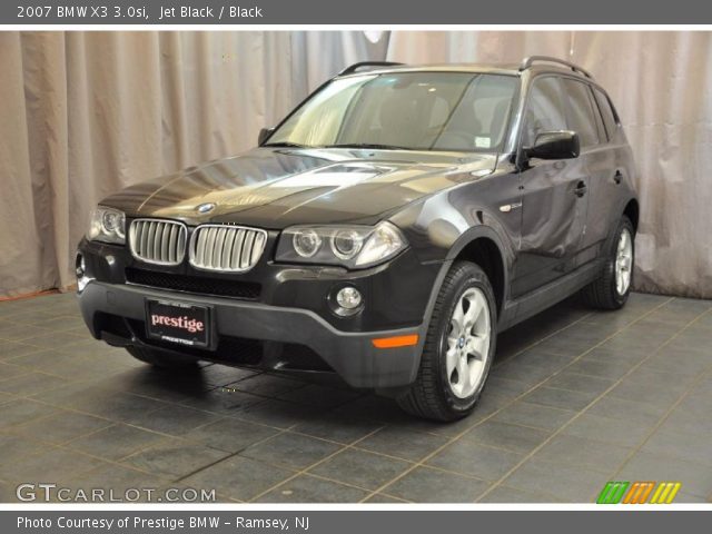 2007 BMW X3 3.0si in Jet Black