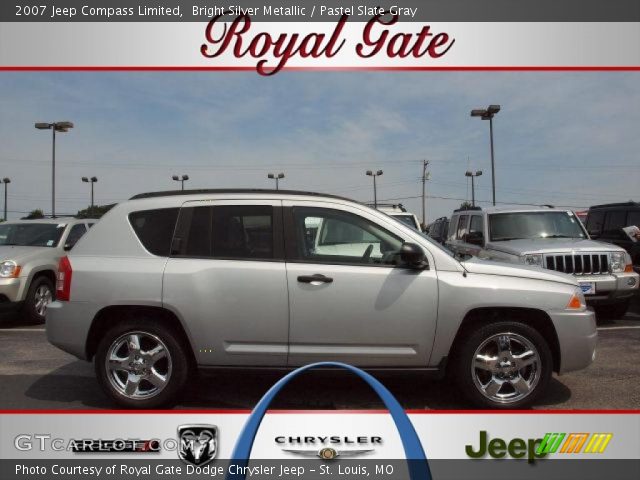 2007 Jeep Compass Limited in Bright Silver Metallic