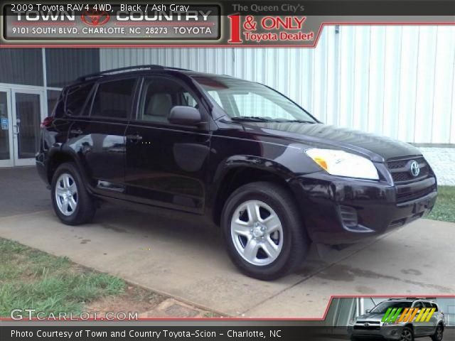 2009 Toyota RAV4 4WD in Black