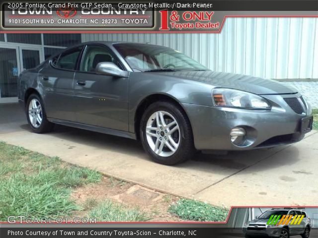 2005 Pontiac Grand Prix GTP Sedan in Graystone Metallic