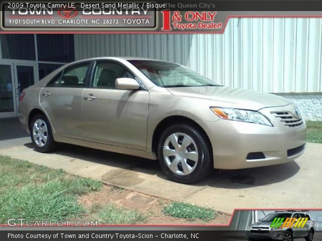 2009 Toyota Camry LE in Desert Sand Metallic