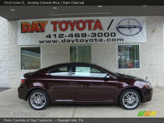 2010 Scion tC  in Sizzling Crimson Mica