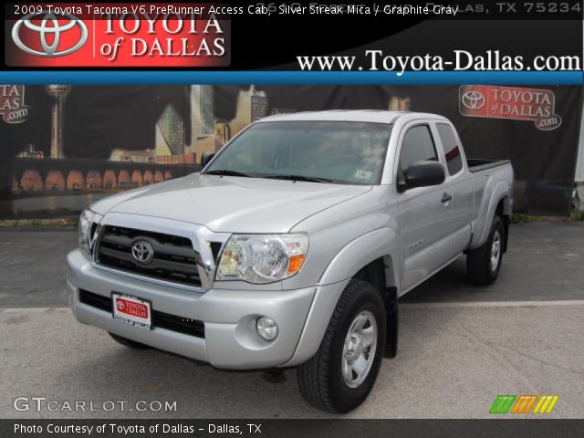 2009 Toyota Tacoma V6 PreRunner Access Cab in Silver Streak Mica