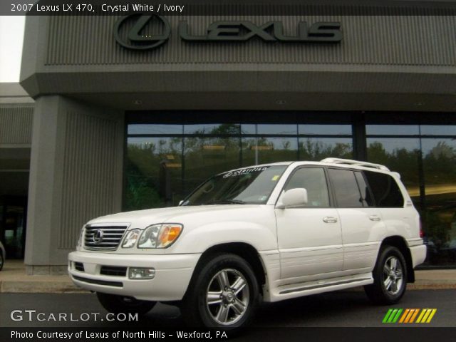 2007 Lexus LX 470 in Crystal White