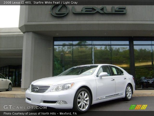 2008 Lexus LS 460 in Starfire White Pearl
