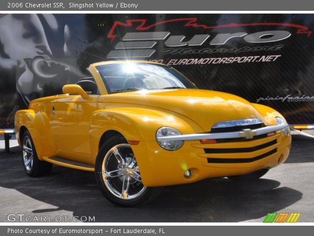 2006 Chevrolet SSR  in Slingshot Yellow
