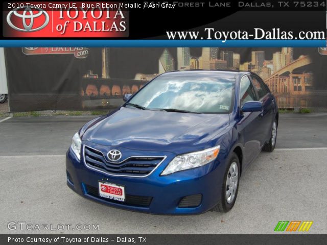 2010 Toyota Camry LE in Blue Ribbon Metallic