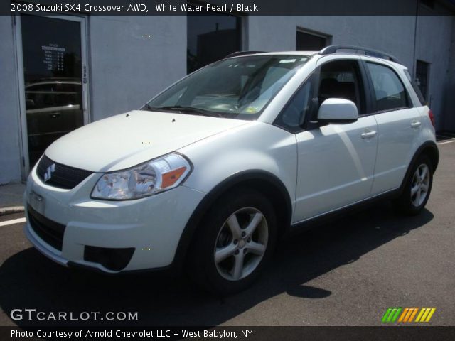 2008 Suzuki SX4 Crossover AWD in White Water Pearl