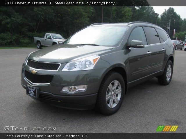 2011 Chevrolet Traverse LT in Steel Green Metallic