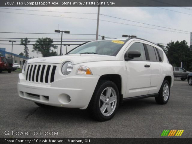 2007 Jeep Compass Sport 4x4 in Stone White