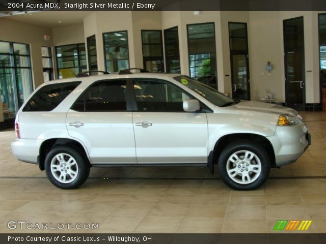 2004 Acura MDX  in Starlight Silver Metallic