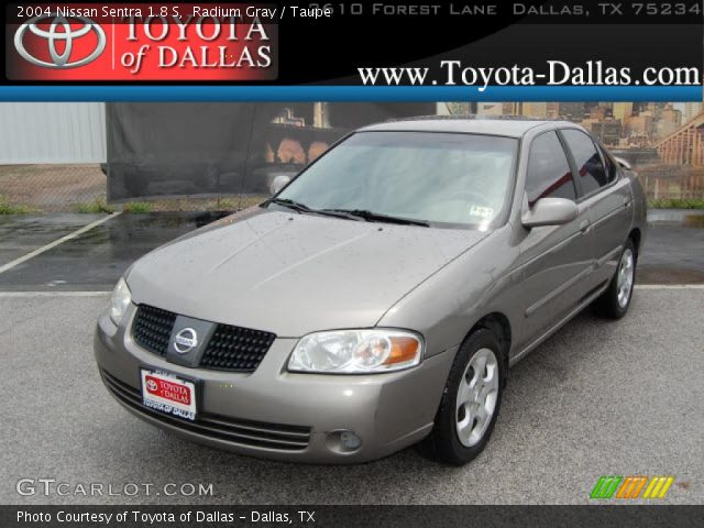 2004 Nissan Sentra 1.8 S in Radium Gray