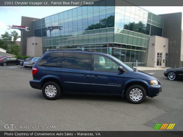 2001 Chrysler Voyager LX in Patriot Blue Pearl