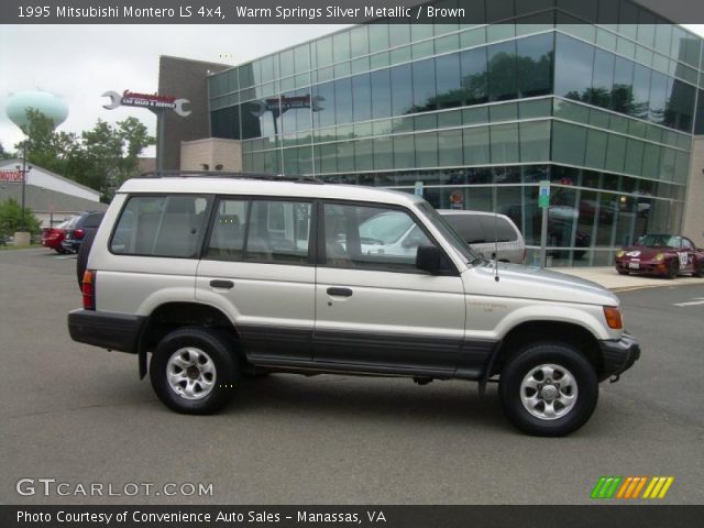 1995 Mitsubishi Montero LS 4x4 in Warm Springs Silver Metallic