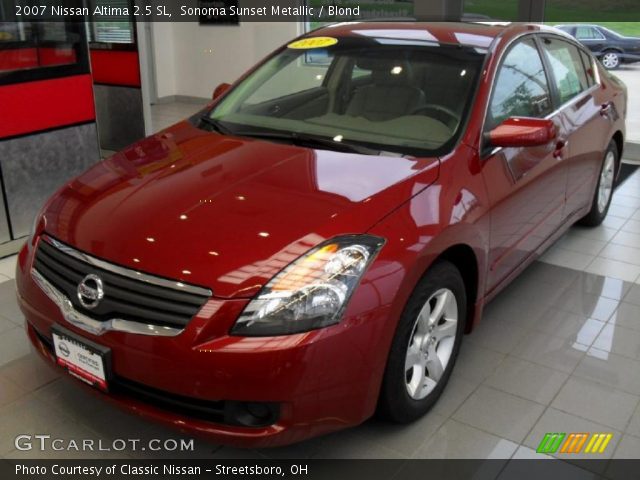 2007 Nissan Altima 2.5 SL in Sonoma Sunset Metallic