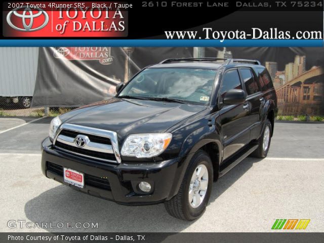 2007 Toyota 4Runner SR5 in Black