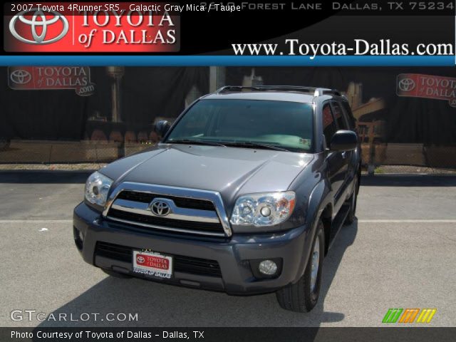 2007 Toyota 4Runner SR5 in Galactic Gray Mica