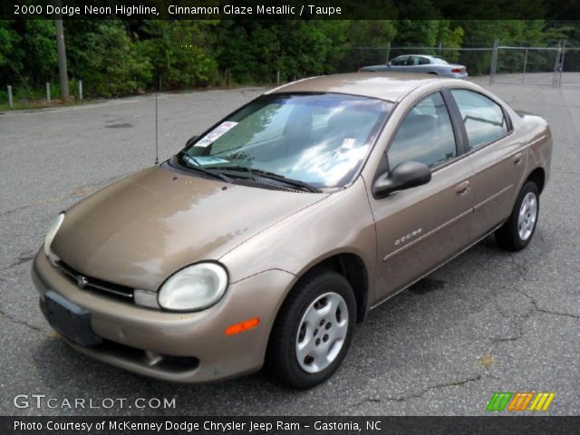 2000 Dodge Neon Highline in Cinnamon Glaze Metallic