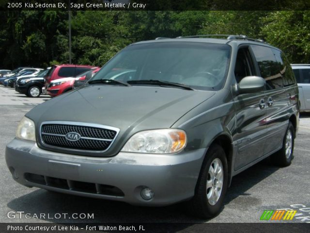 2005 Kia Sedona EX in Sage Green Metallic
