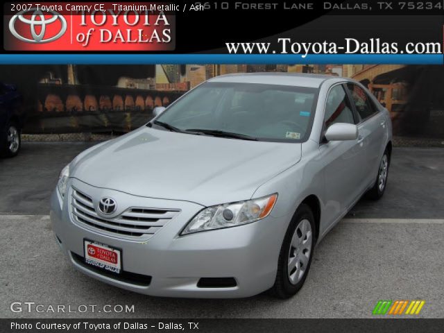 2007 Toyota Camry CE in Titanium Metallic