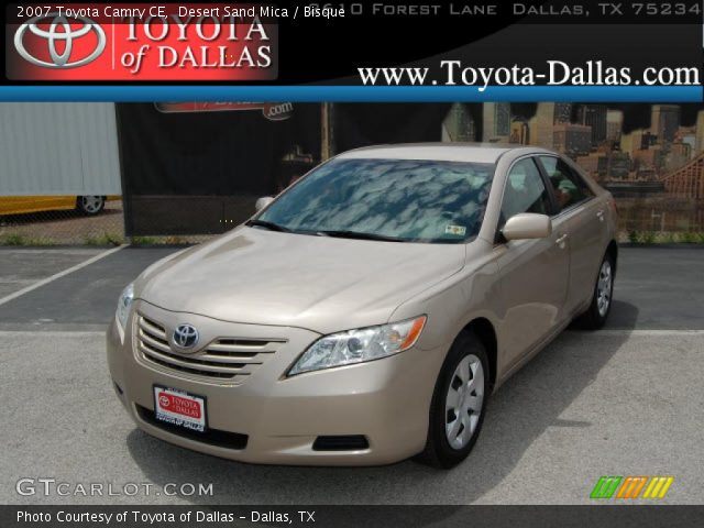 2007 Toyota Camry CE in Desert Sand Mica