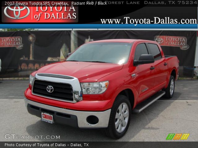 2007 Toyota Tundra SR5 CrewMax in Radiant Red
