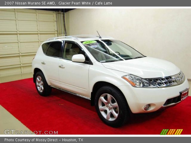 2007 Nissan Murano SE AWD in Glacier Pearl White