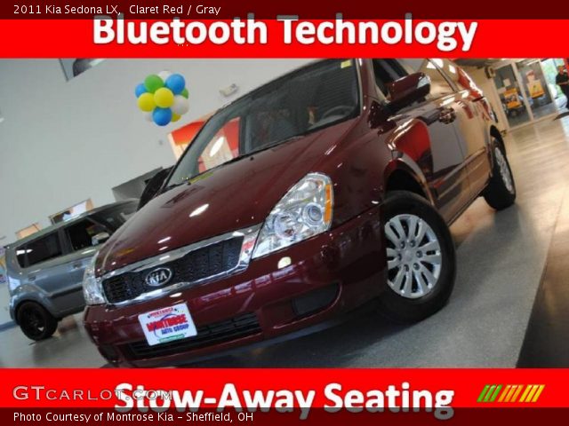 2011 Kia Sedona LX in Claret Red