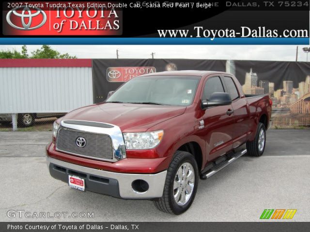 2007 Toyota Tundra Texas Edition Double Cab in Salsa Red Pearl