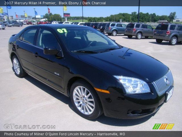 2007 Mercury Milan I4 Premier in Black Ebony