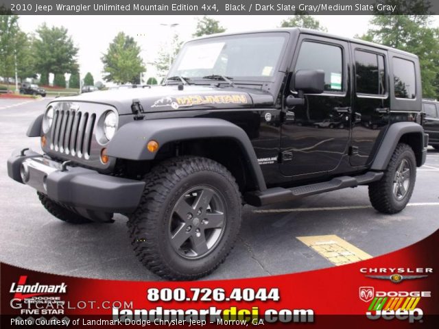 2010 Jeep Wrangler Unlimited Mountain Edition 4x4 in Black