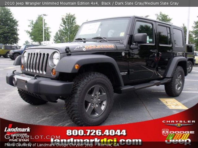 2010 Jeep Wrangler Unlimited Mountain Edition 4x4 in Black
