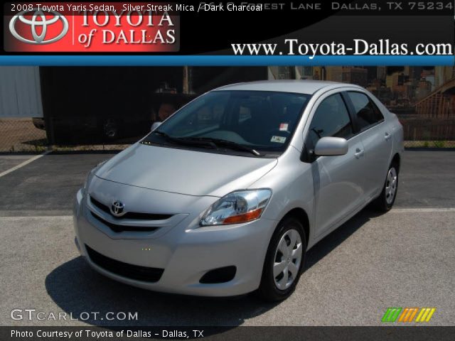 2008 Toyota Yaris Sedan in Silver Streak Mica