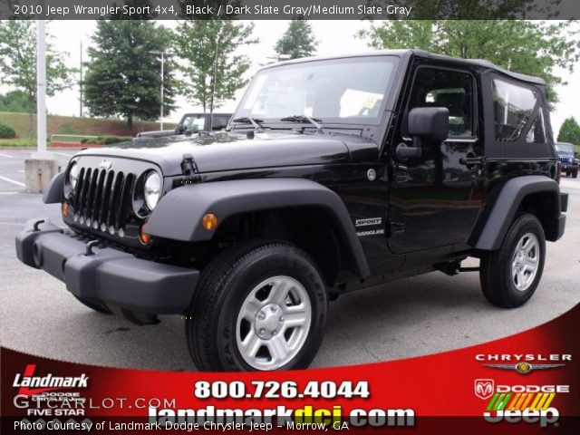 2010 Jeep Wrangler Sport 4x4 in Black