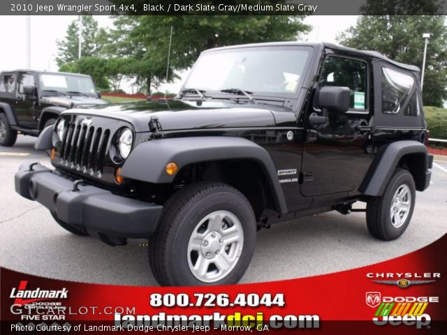 2010 Jeep Wrangler Sport 4x4 in Black